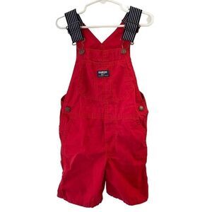 Oshkosh B’gosh Red Shortalls